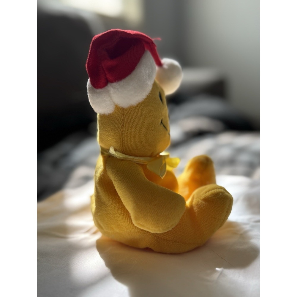 Vintage Shanghai Elcee Toys Smiley Face Santa Bean Bag Plush Holiday Emoji RARE - Picture 3 of 10